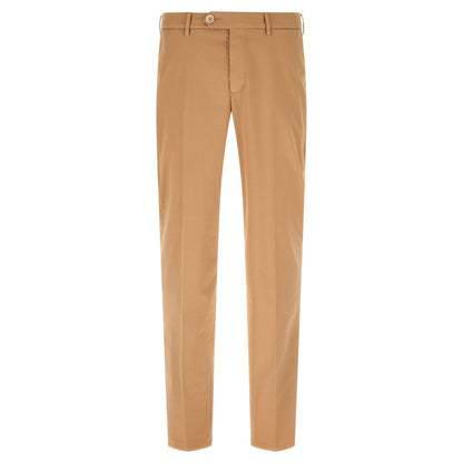 Brunello Cucinelli Beige Cotton Casual Pants