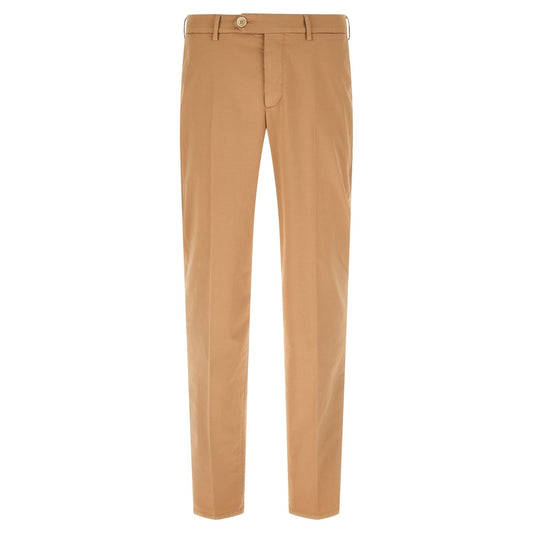 Brunello Cucinelli Beige Cotton Casual Pants