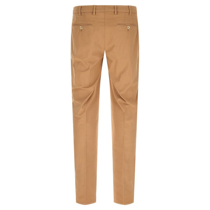Brunello Cucinelli Beige Cotton Casual Pants