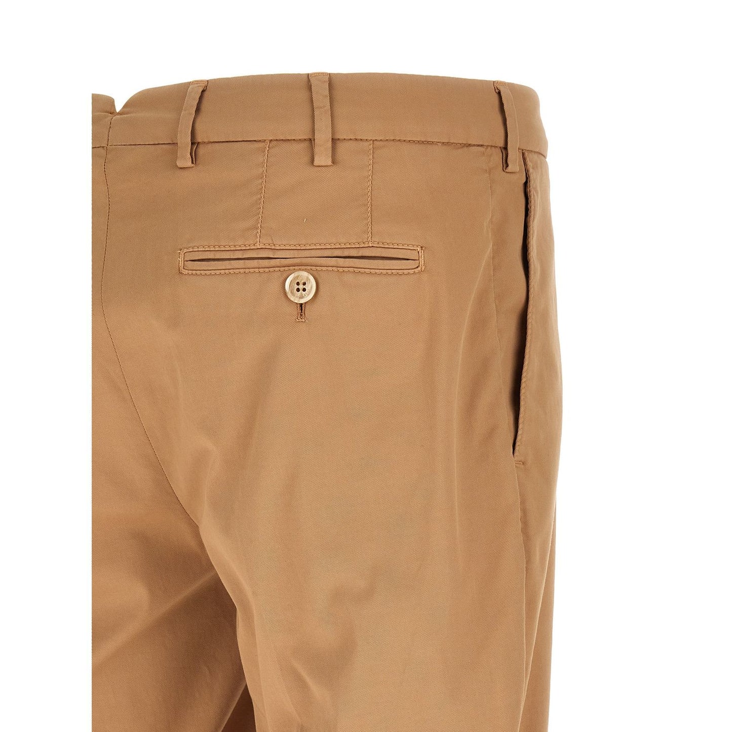 Brunello Cucinelli Beige Cotton Casual Pants