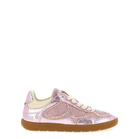 Ganni Multicolor Polyethylene Low Top Sneakers