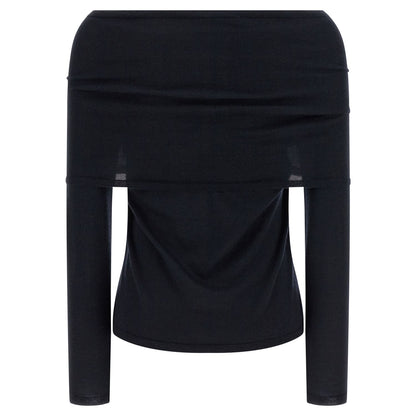 Max Mara Blue Cashmere Cardigan