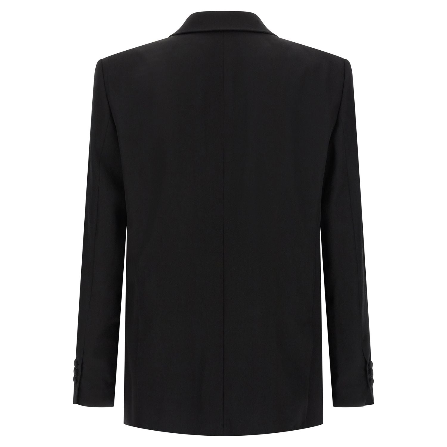 Balmain Black Virgin Wool Blazer