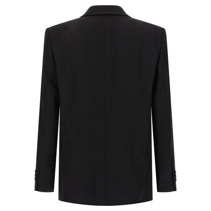 Balmain Black Virgin Wool Blazer