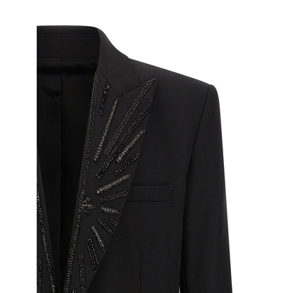 Balmain Black Virgin Wool Blazer