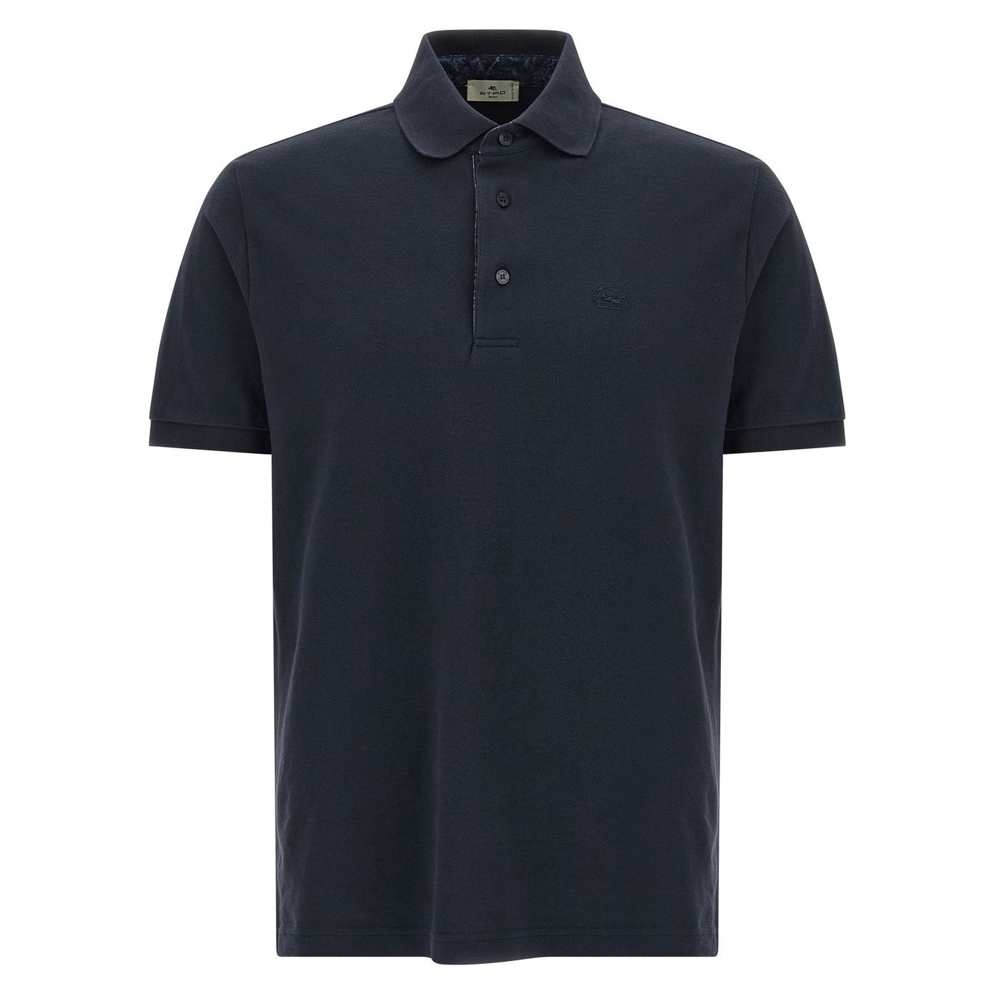 Etro Blue Cotton Polo Shirt