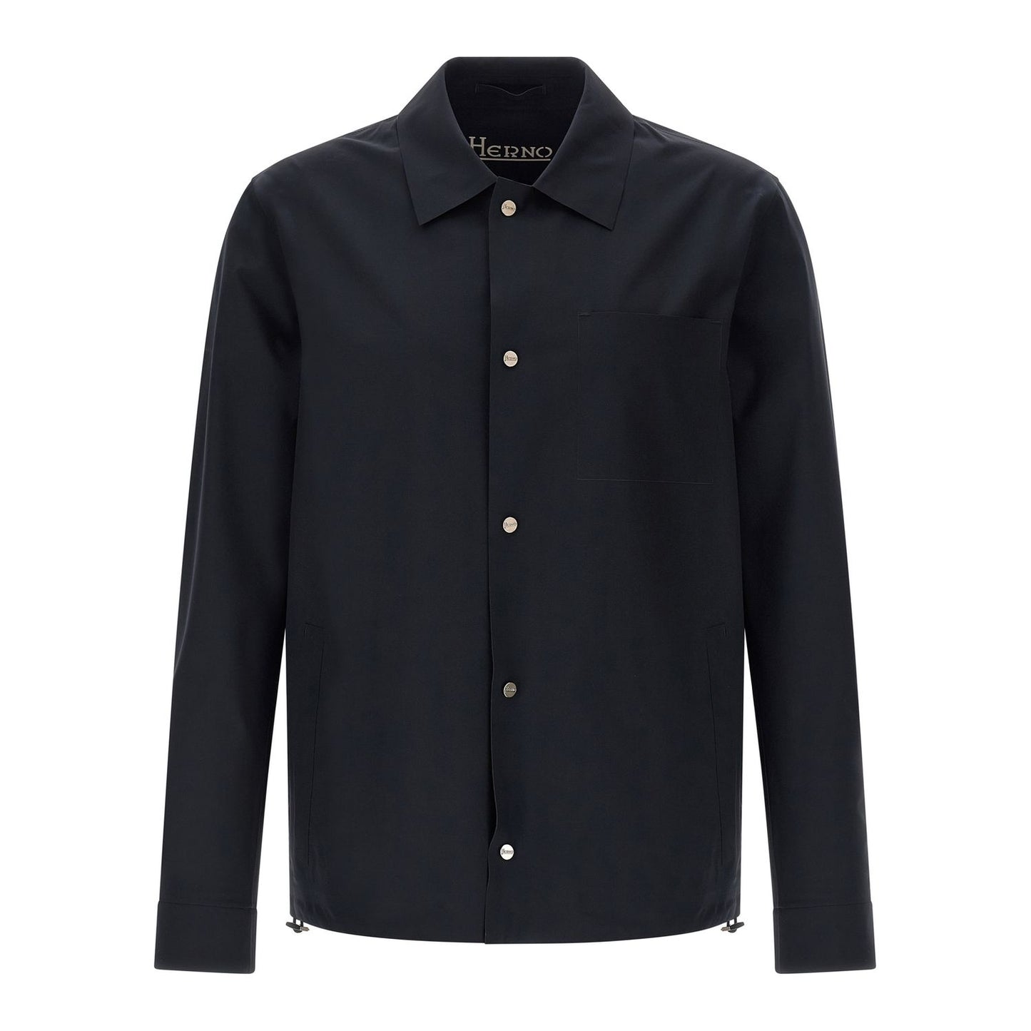 Herno Blue Polyamide Shell Jacket