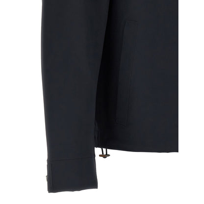 Herno Blue Polyamide Shell Jacket