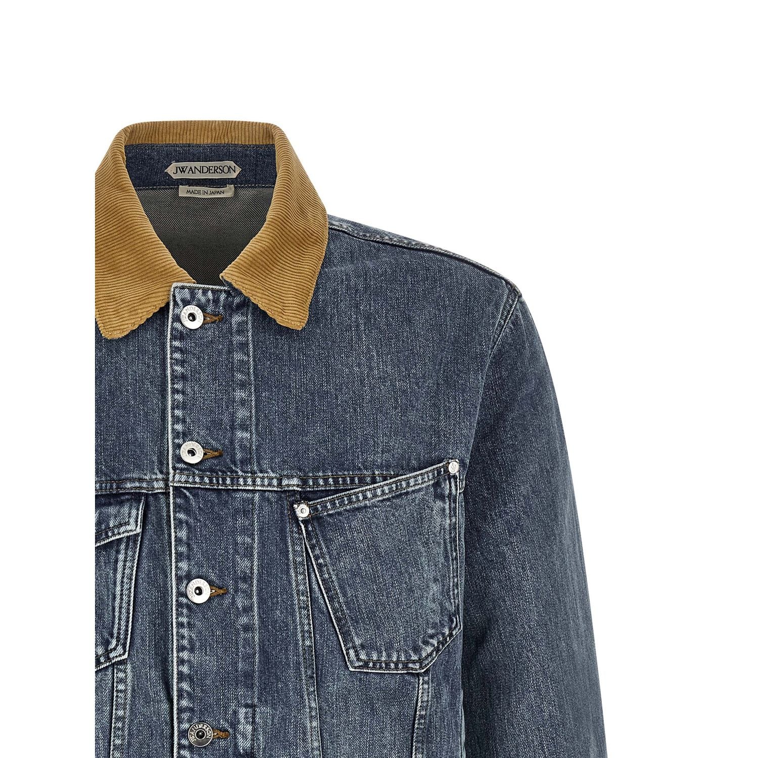 J.W.Anderson Blue Cotton Denim Jacket