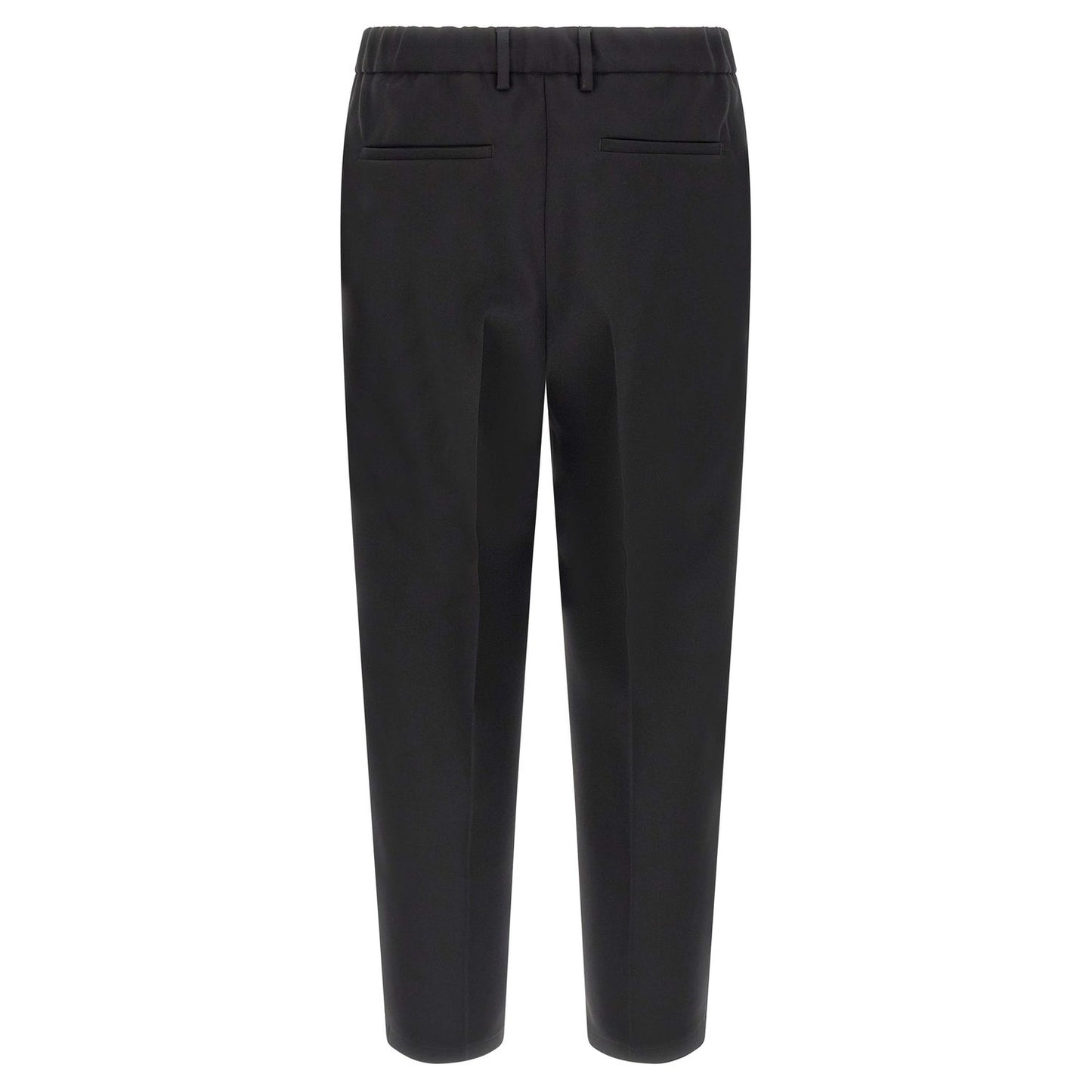 Jil Sander Black Polyester Dress Pants
