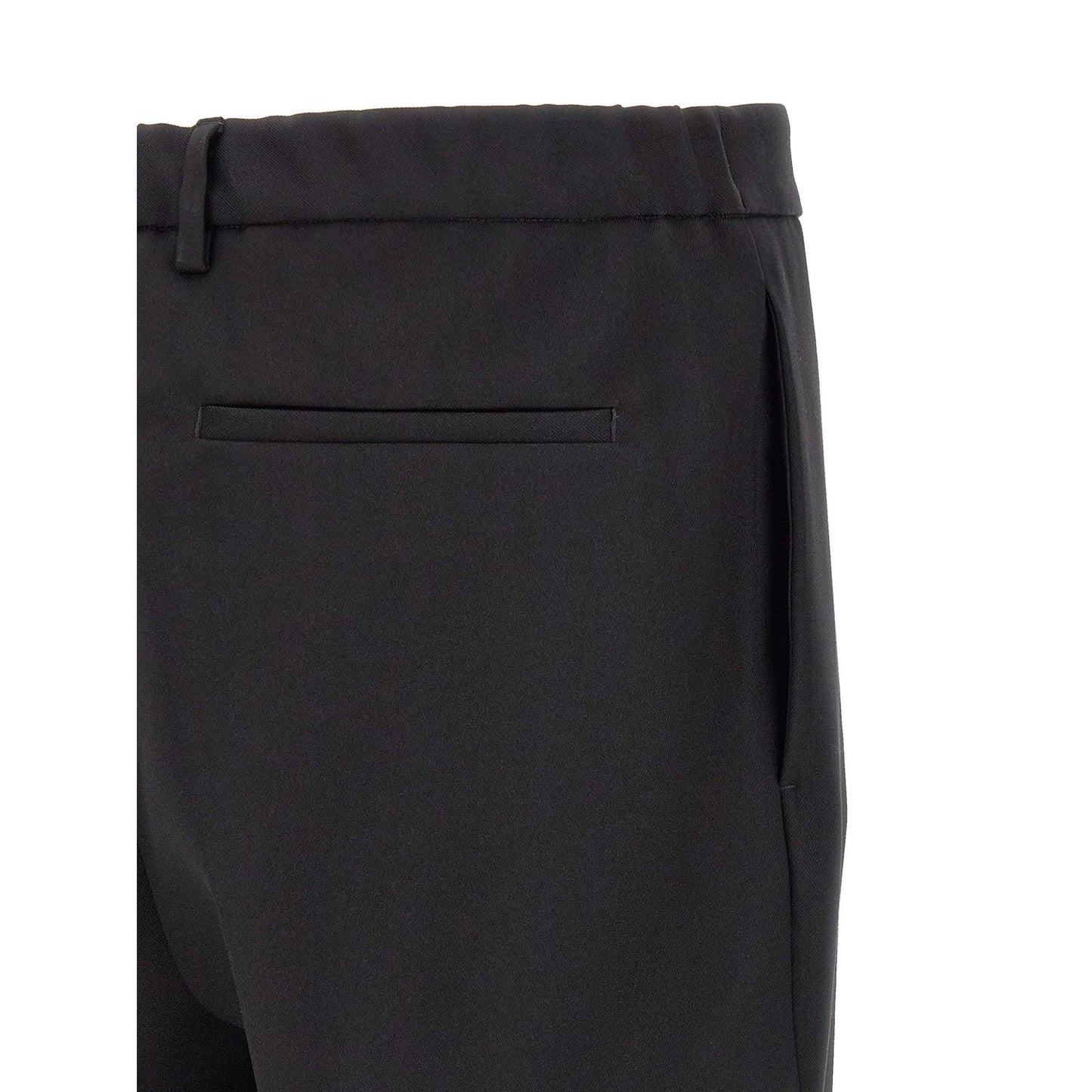 Jil Sander Black Polyester Dress Pants
