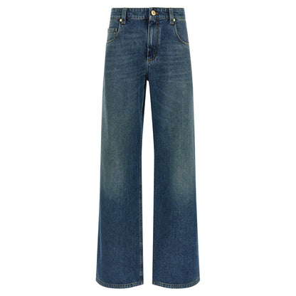 Brunello Cucinelli Blue Cotton Jeans Denim