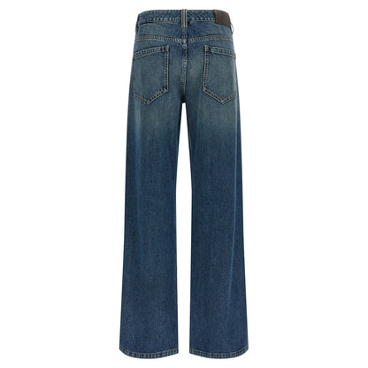 Brunello Cucinelli Blue Cotton Jeans Denim