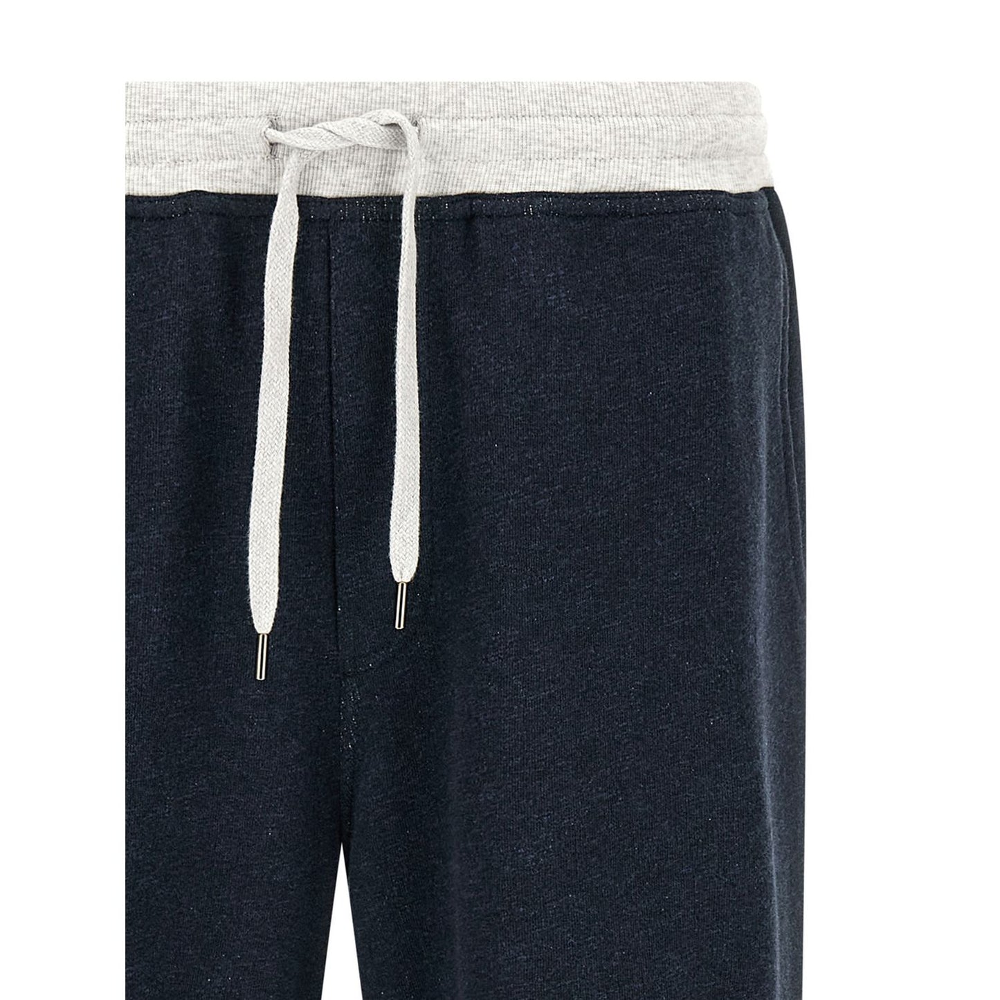 Brunello Cucinelli Blue Cotton Joggers (Workout Pants)