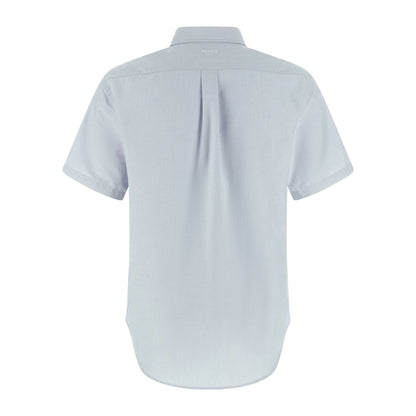 Kenzo Blue Cotton Blouse
