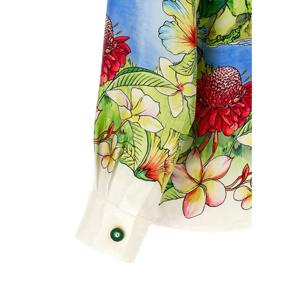 Casablanca Multicolor Silk Blouse
