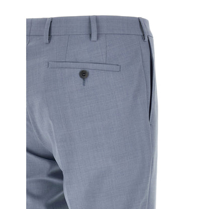 Pal Zileri Blue Polyester Two-Piece Suit