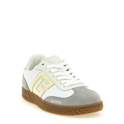 Balmain Multicolor Polyamide Low Top Sneakers