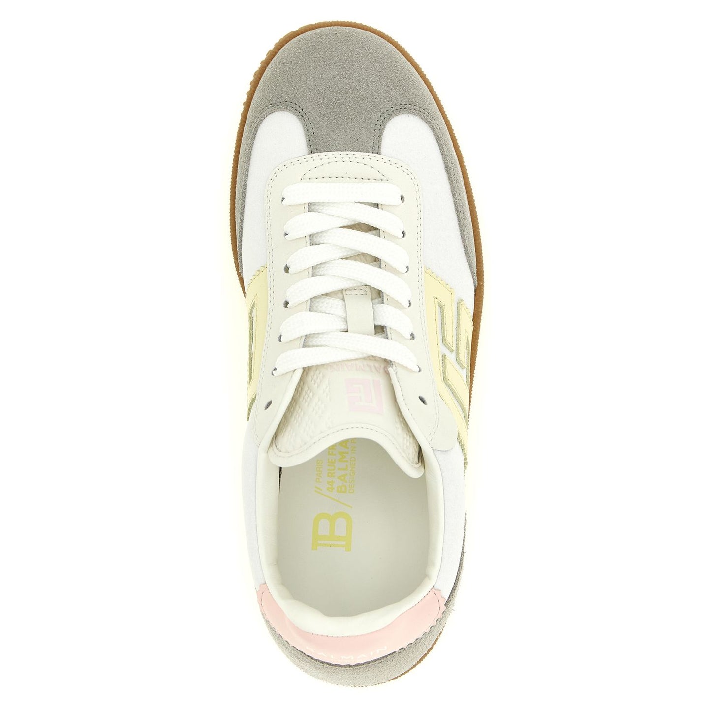 Balmain Multicolor Polyamide Low Top Sneakers