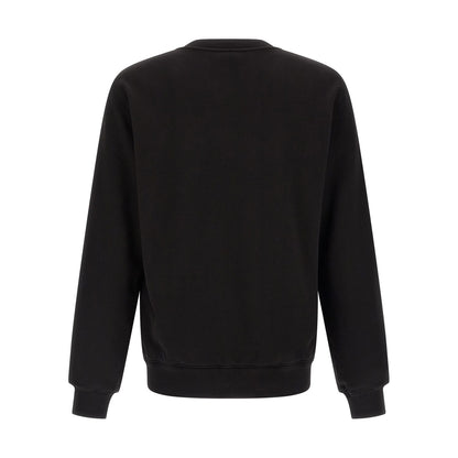 Dolce & Gabbana Black Cotton Sweatshirt
