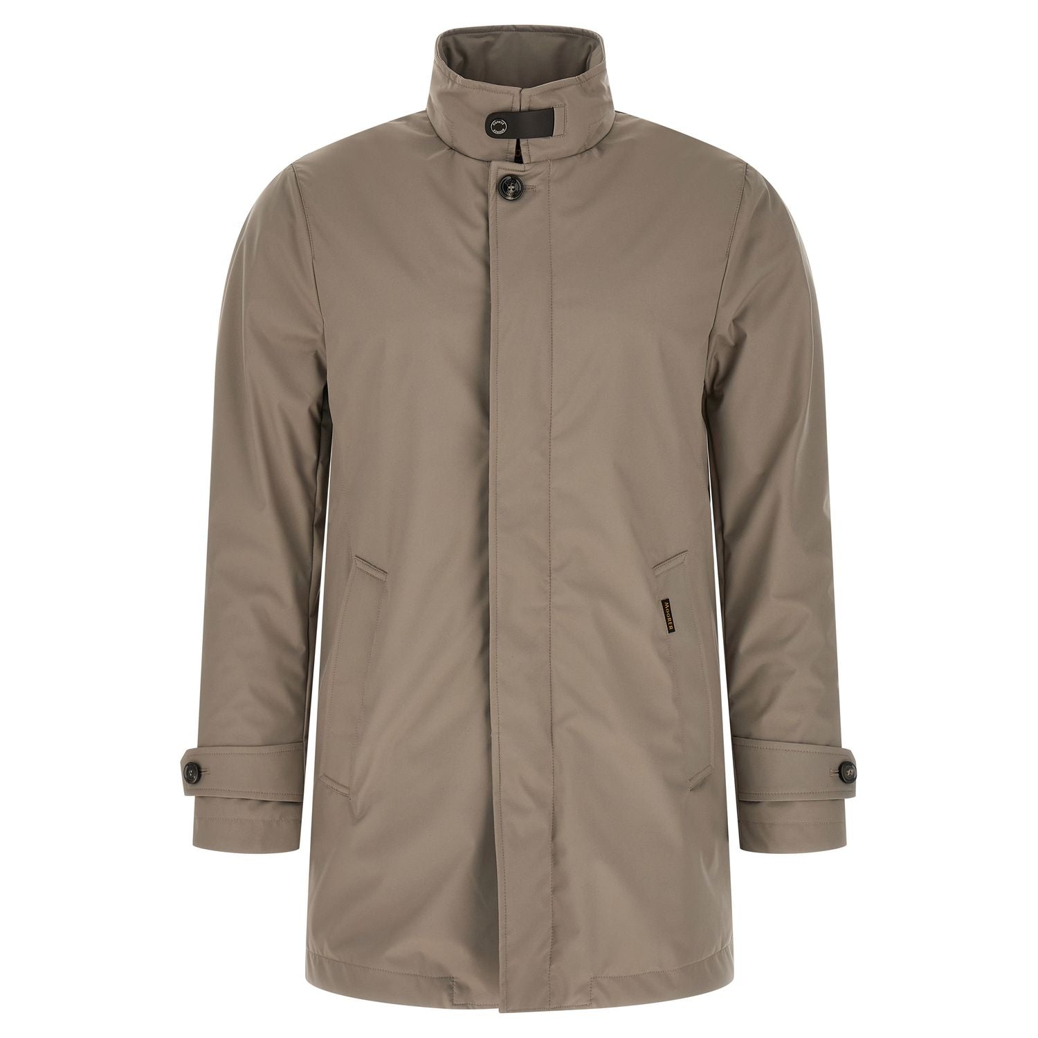MooRER Gray Polyester Shell Jacket