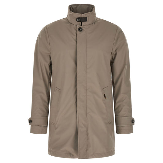 MooRER Gray Polyester Shell Jacket