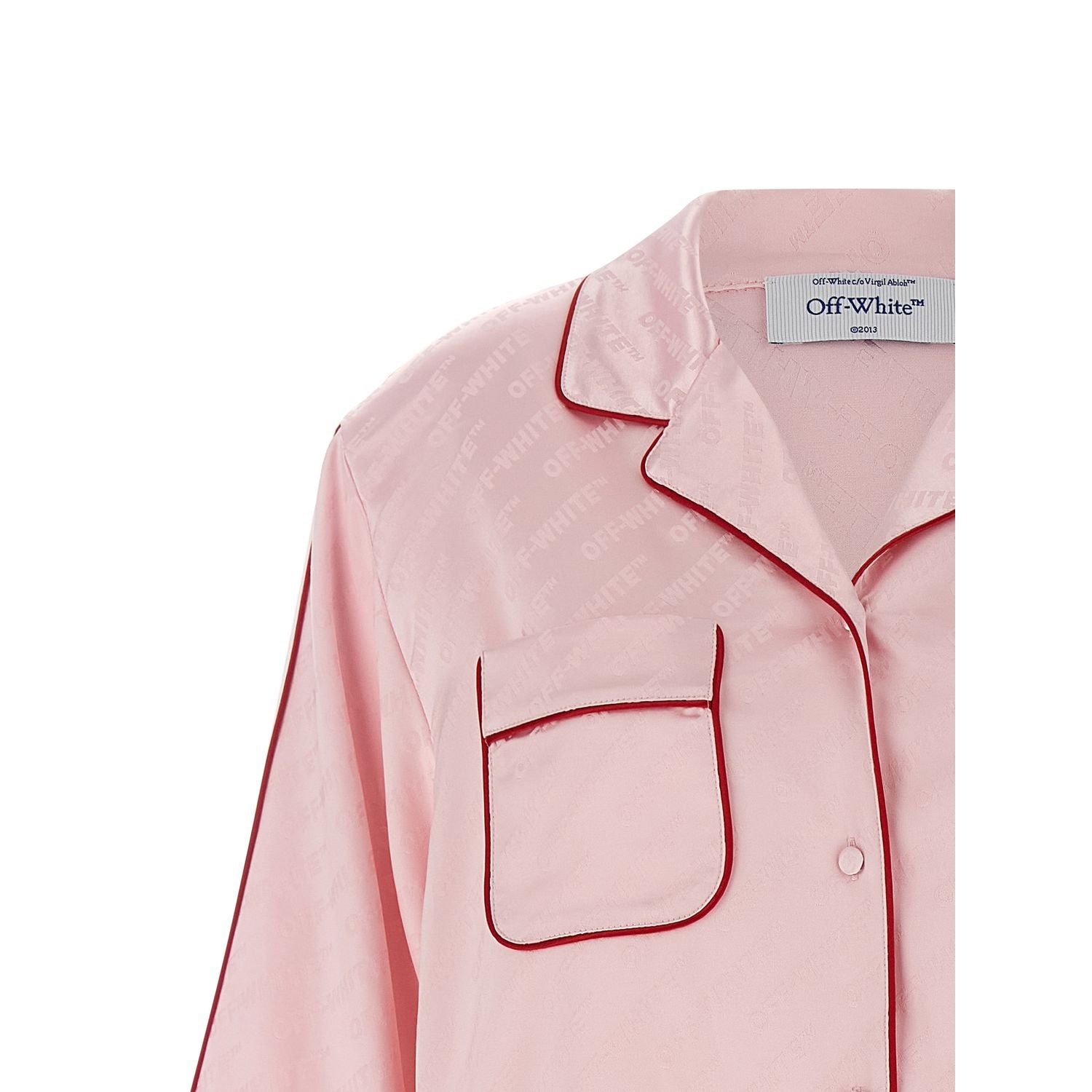 Off-White Multicolor Viscose Blouse