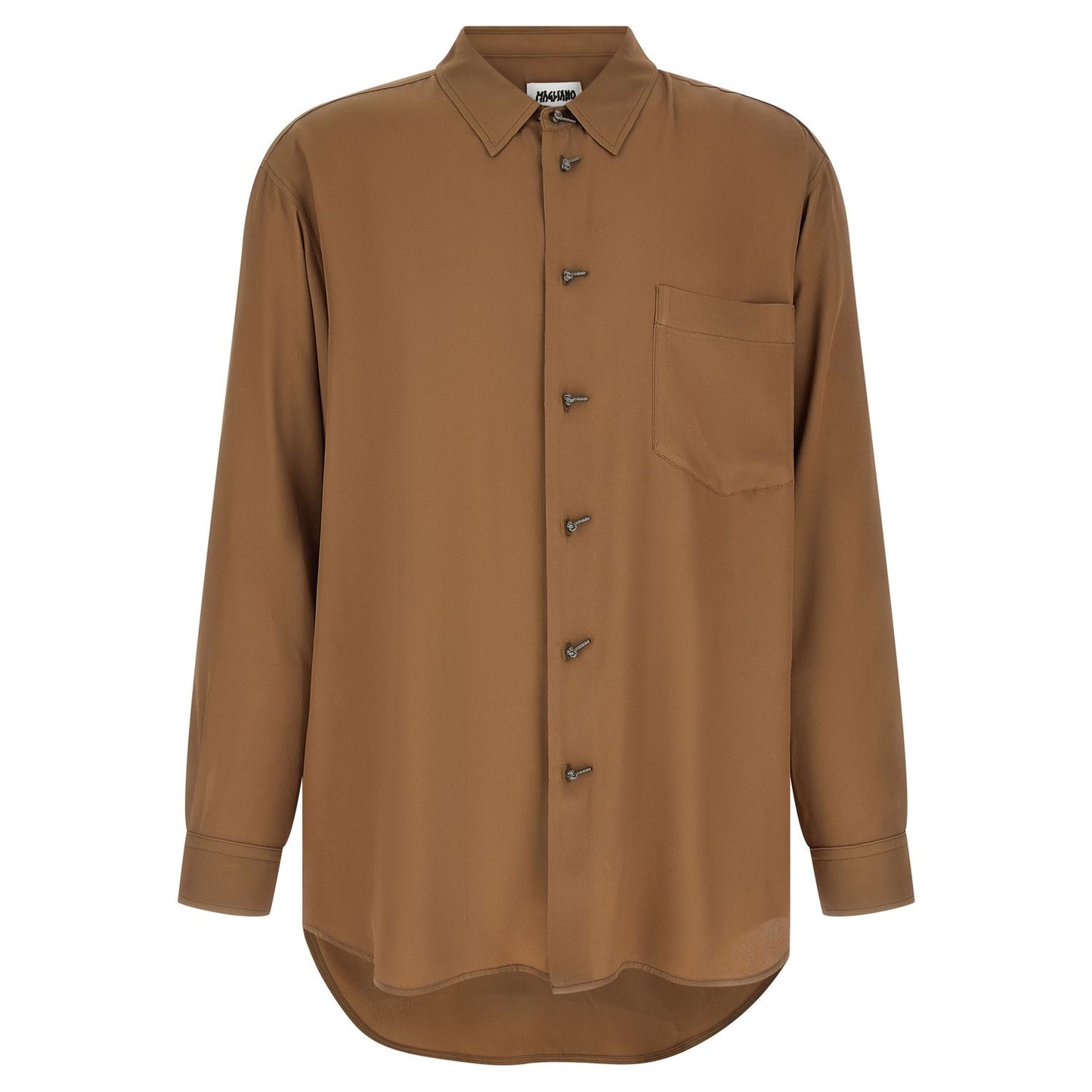Magliano Brown Acetate Blouse