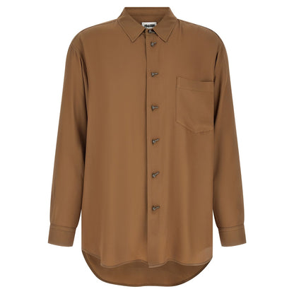 Magliano Brown Acetate Blouse