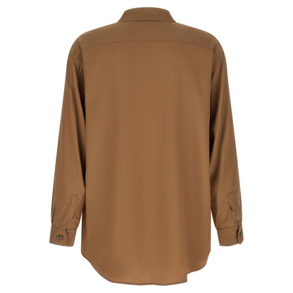 Magliano Brown Acetate Blouse