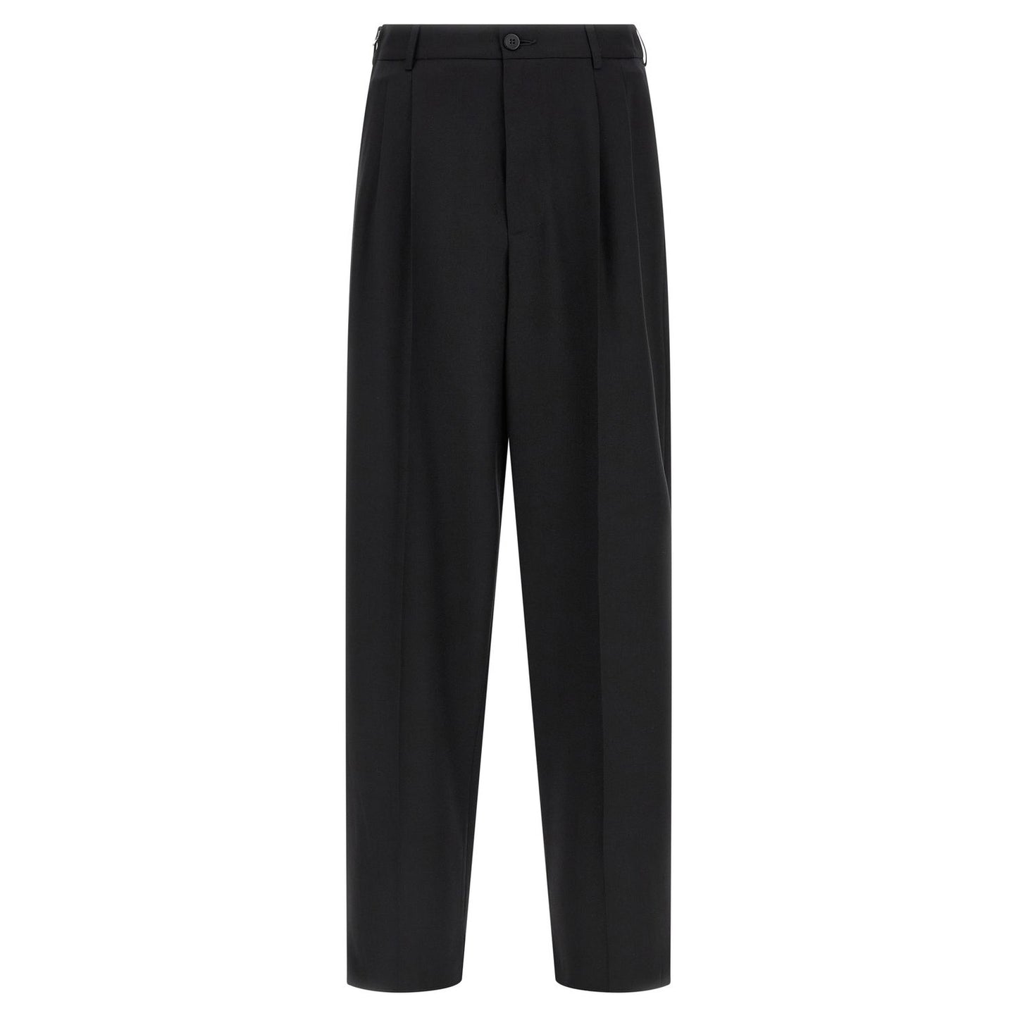 Magliano Black Wool Dress Pants