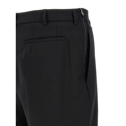 Magliano Black Wool Dress Pants