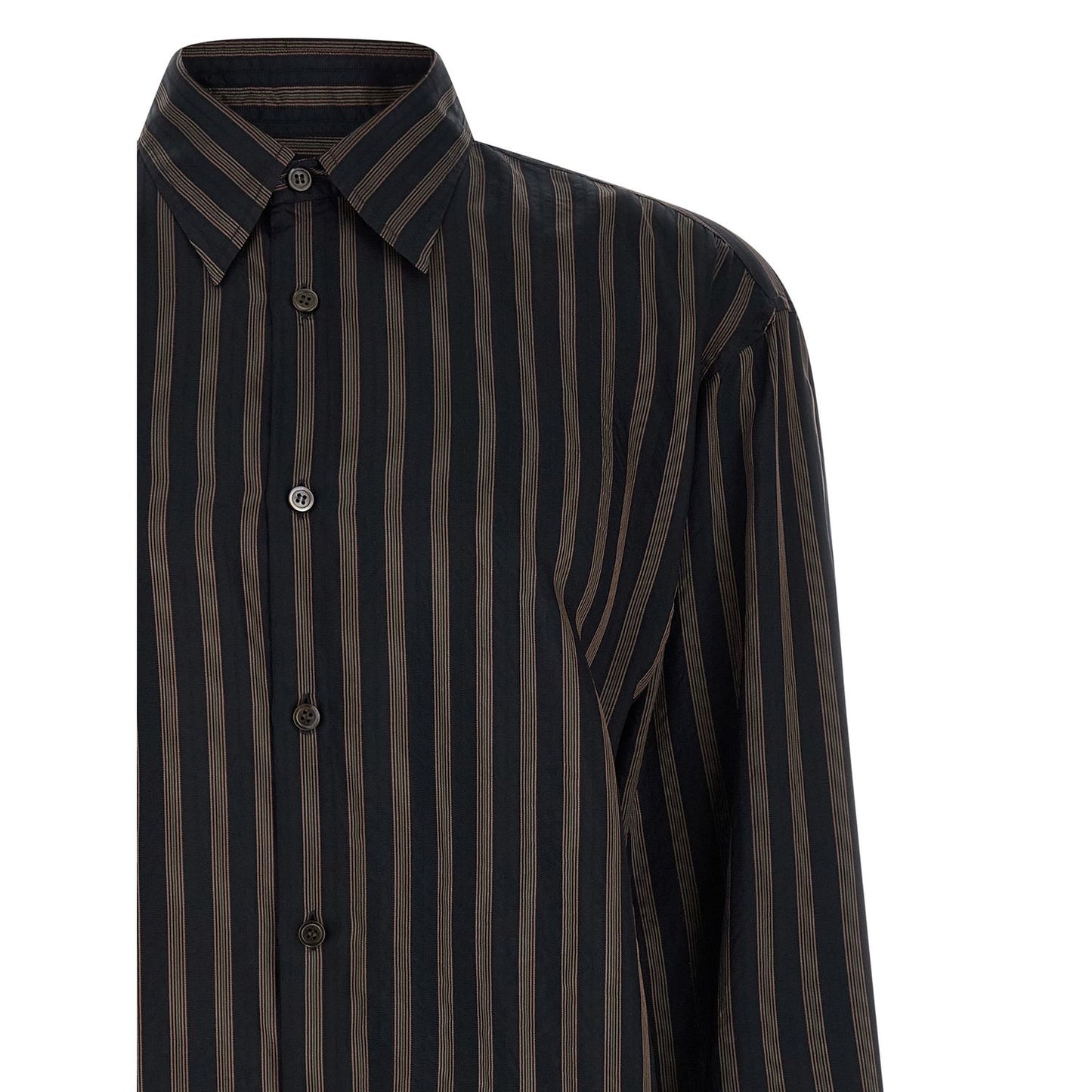 Dries Van Noten Black Copper Blouse