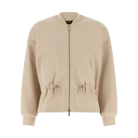 MooRER Beige Cotton Sweatshirt