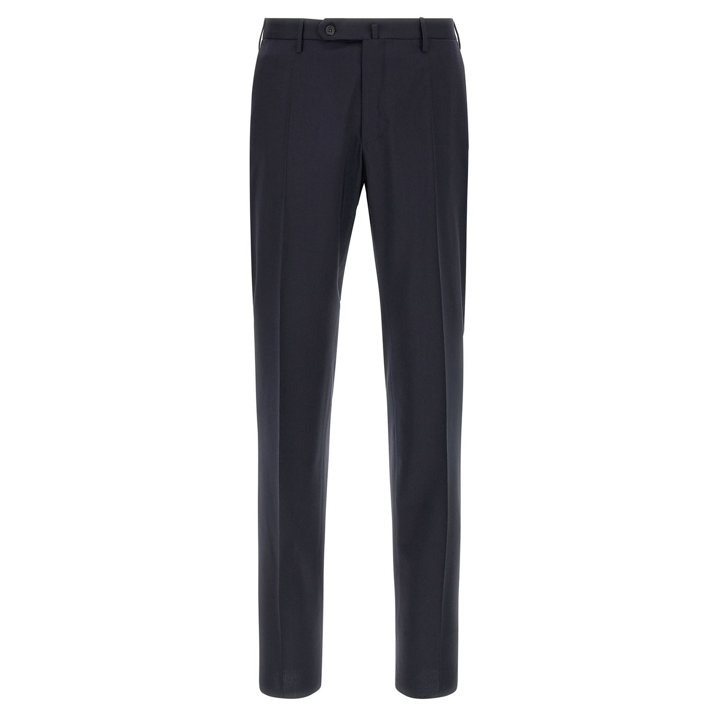 Incotex Blue Virgin Wool Dress Pants