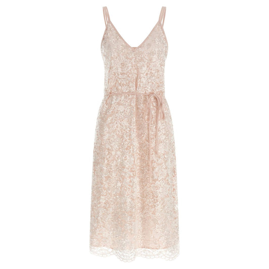 Twinset Multicolor Polyester Midi Dress