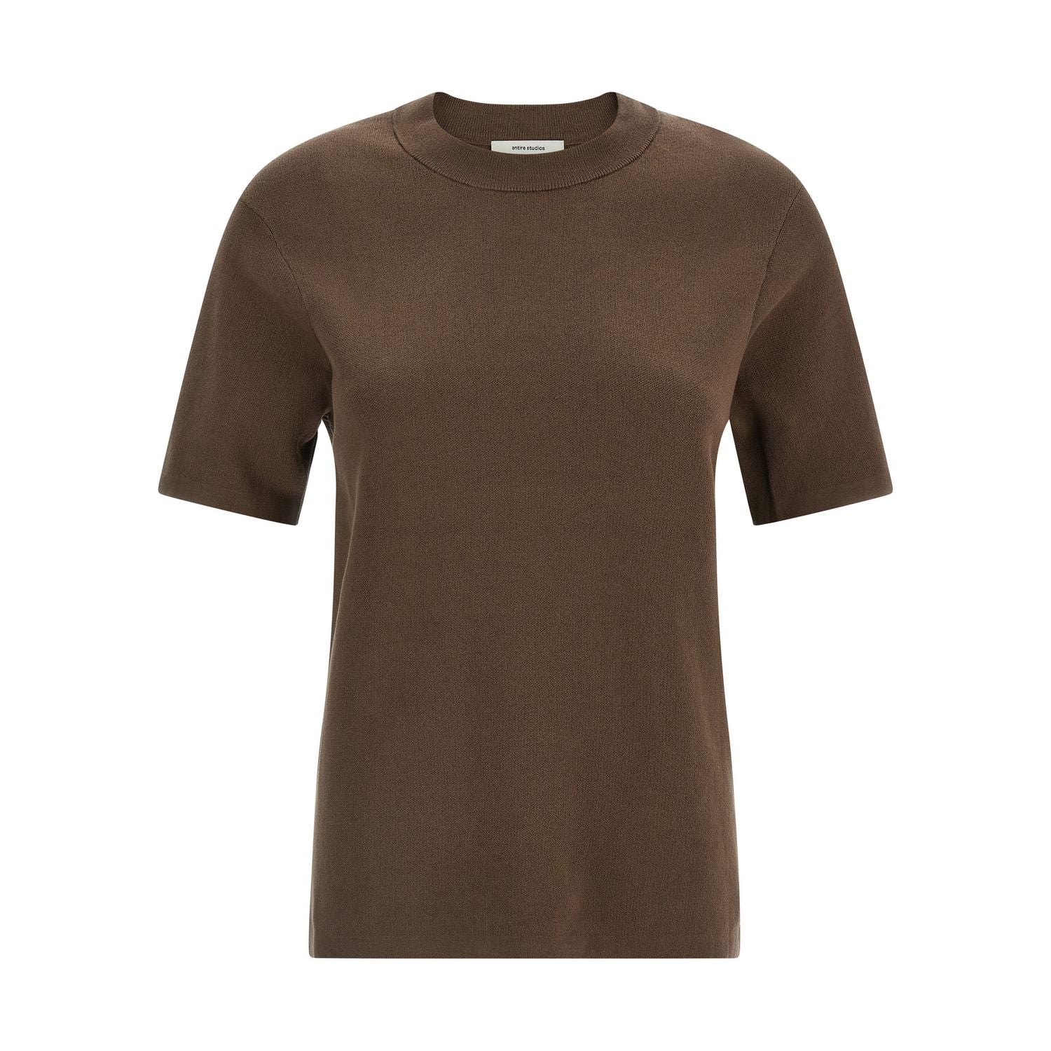 Entire Studios Brown Cotton T-Shirt