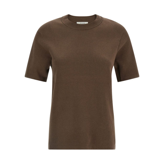 Entire Studios Brown Cotton T-Shirt