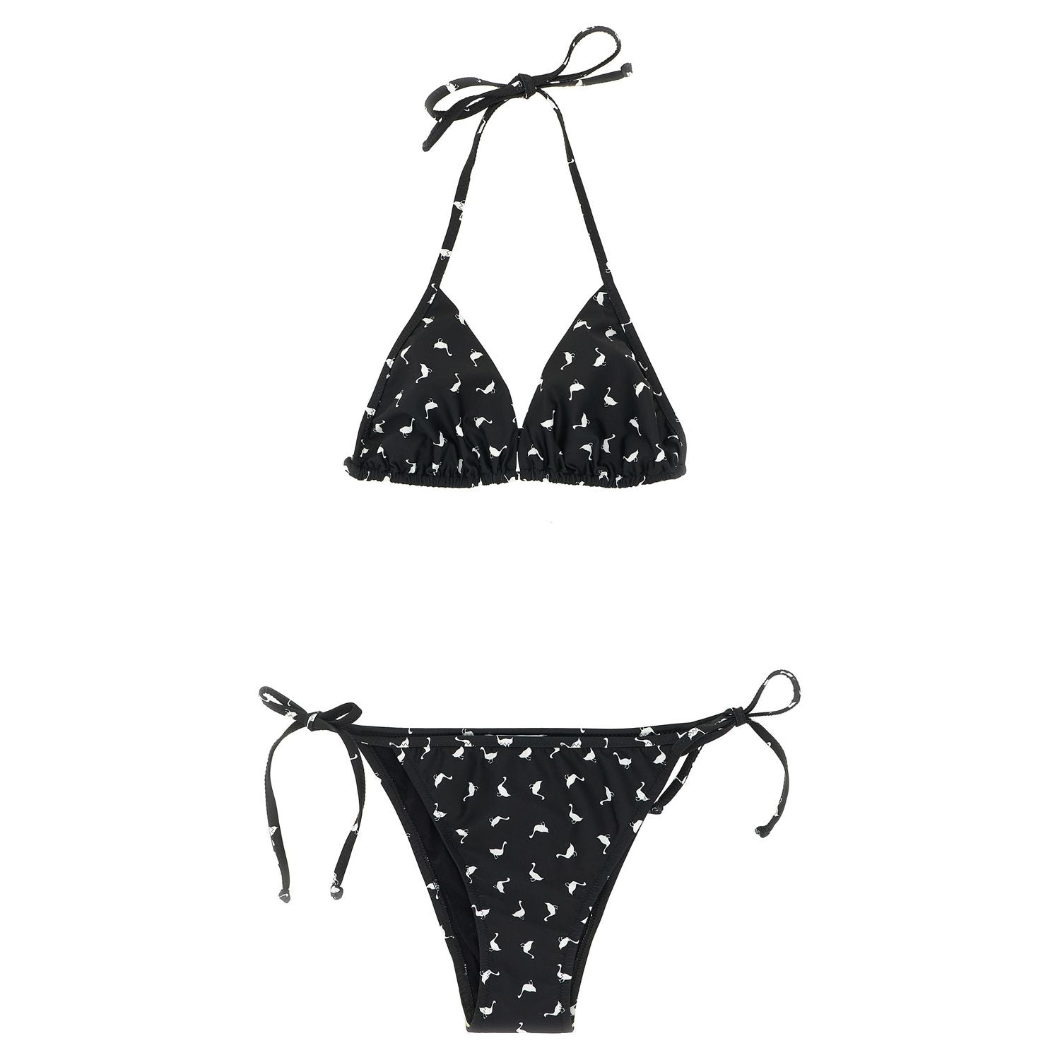 Moschino Bicolor Polyester Bikini