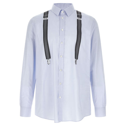 Moschino Blue Cotton Blouse