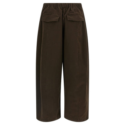Entire Studios Brown Cotton Casual Pants