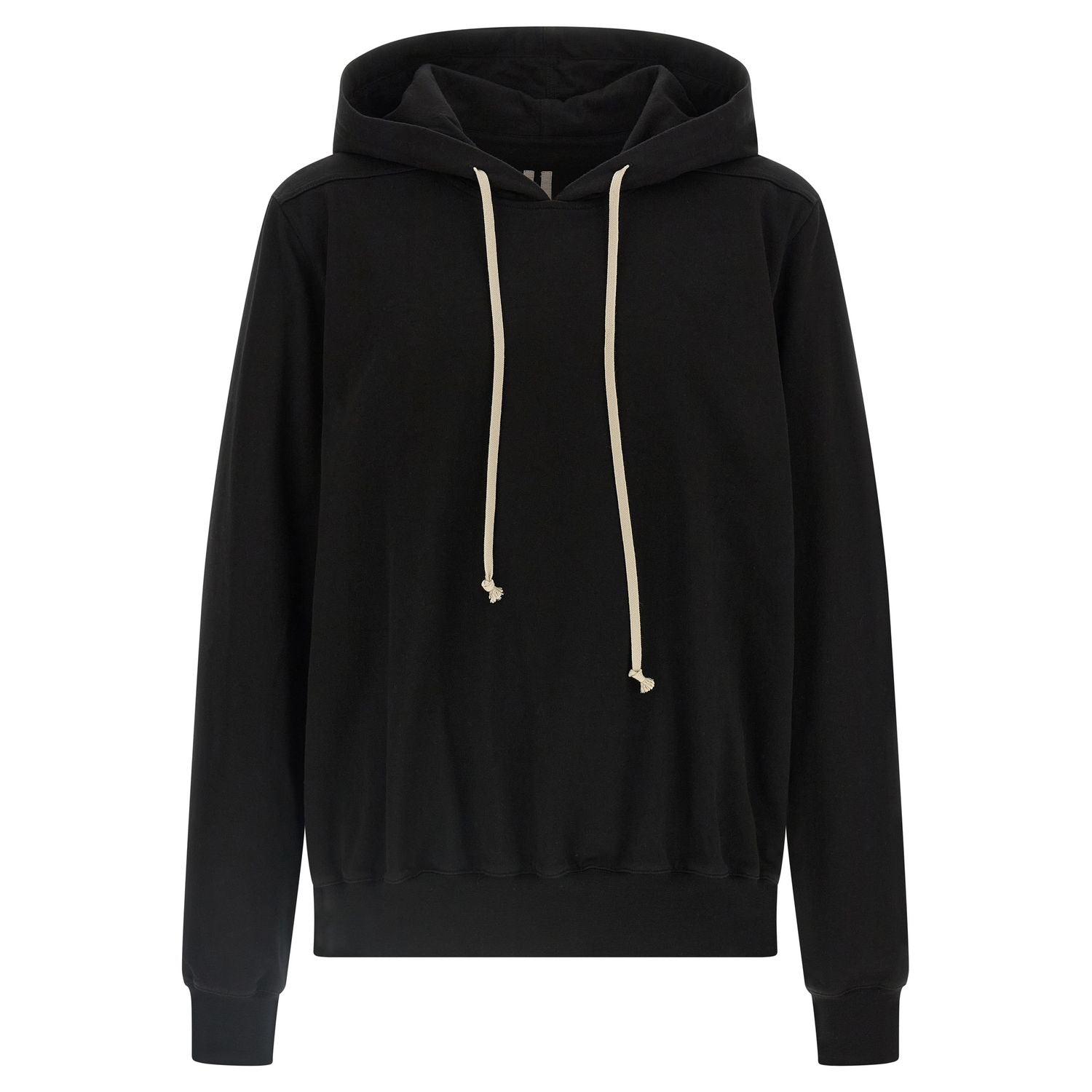 Rick Owens Black Cotton Sweatshirt