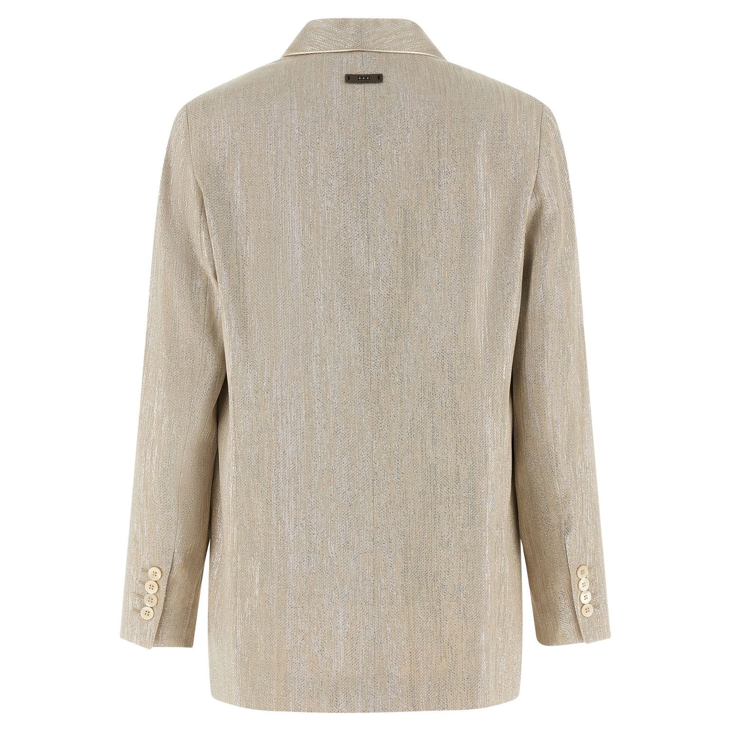 Peserico Beige Viscose Blazer