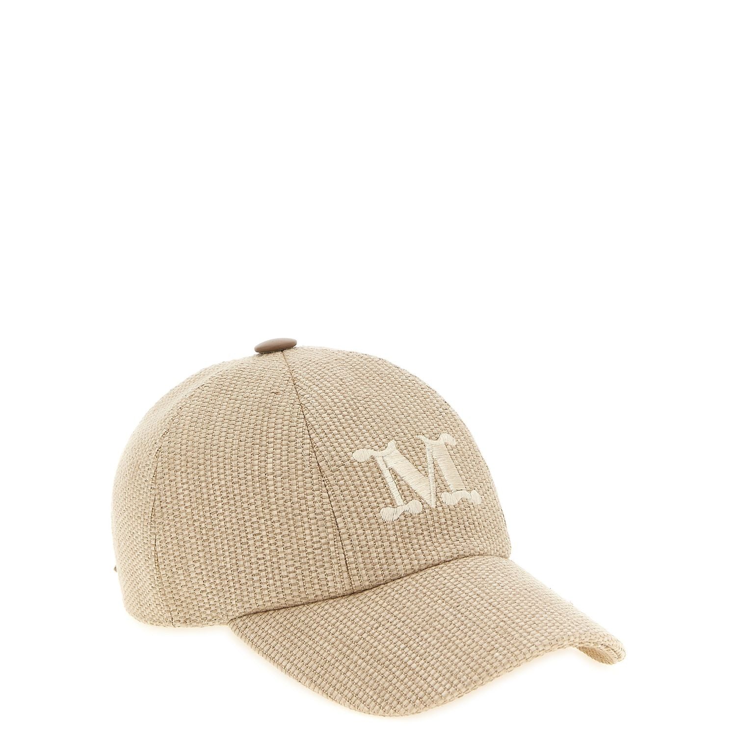 Max Mara Beige Cotton Cap (Baseball Hat)