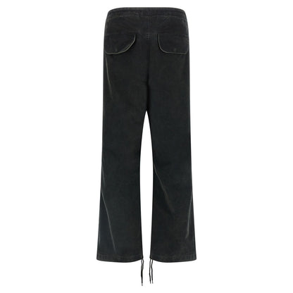 Entire Studios Black Cotton Cargo Pants