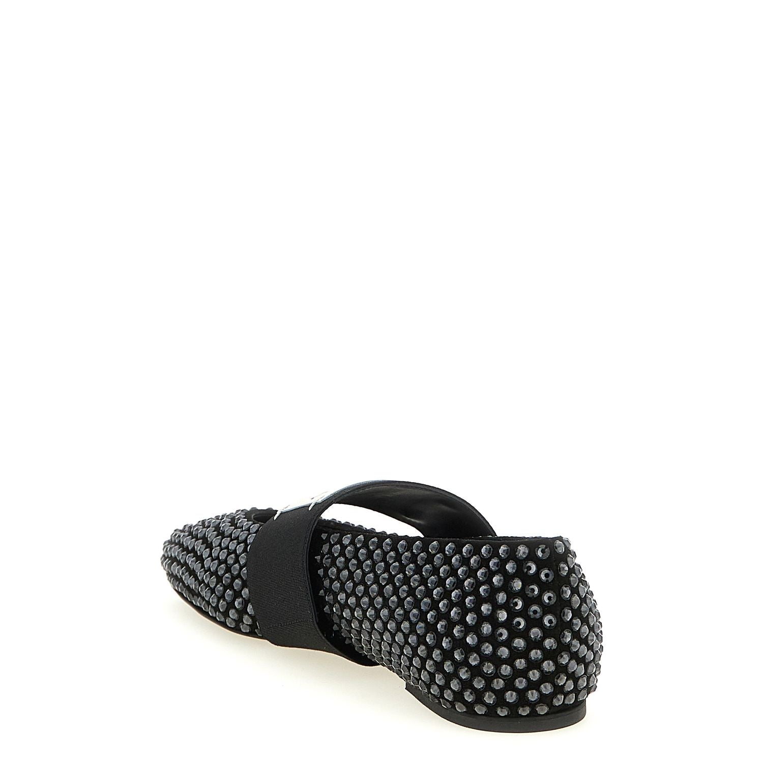 Givenchy Black Calfskin Ballet Flats