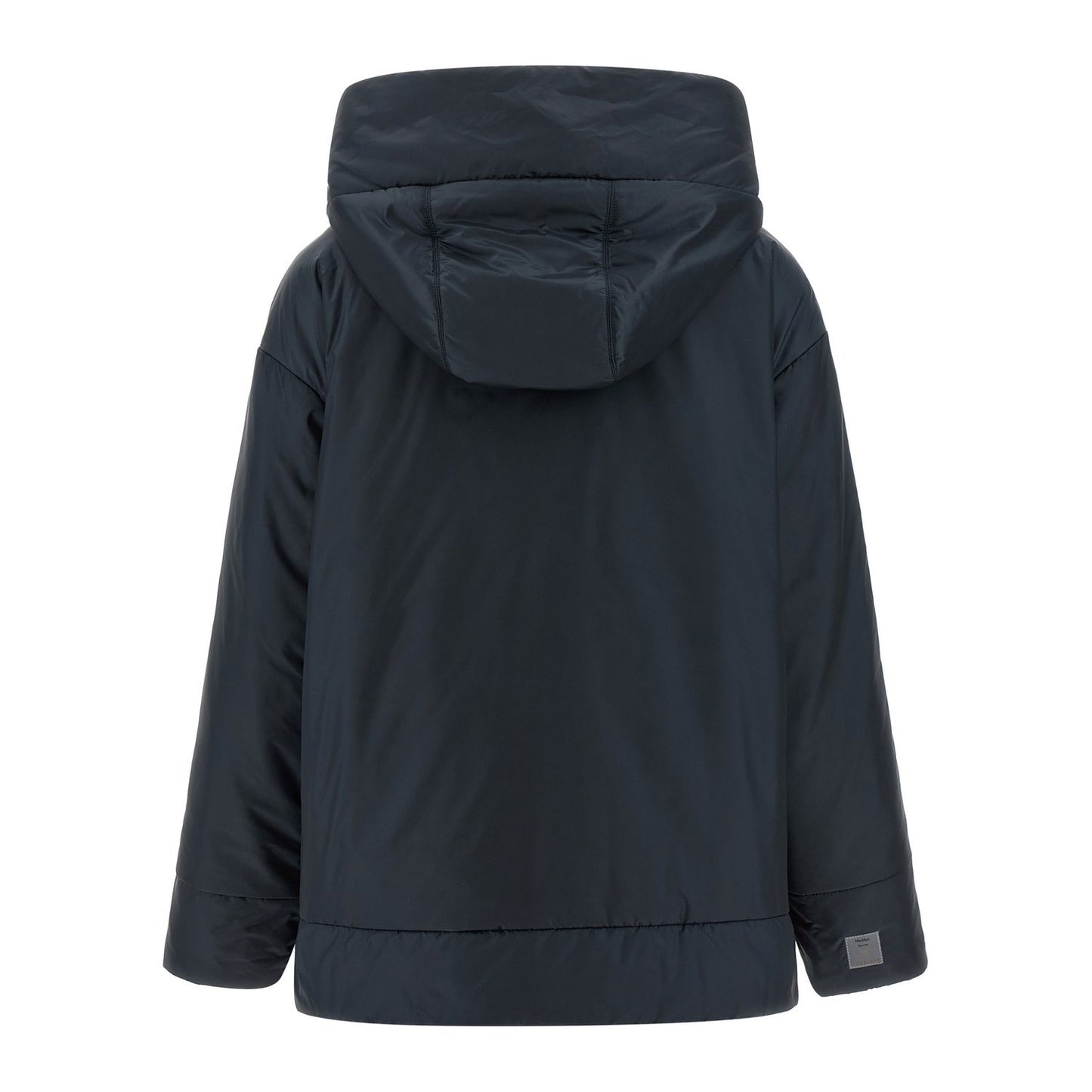 Max Mara Blue Polyester Shell Jacket