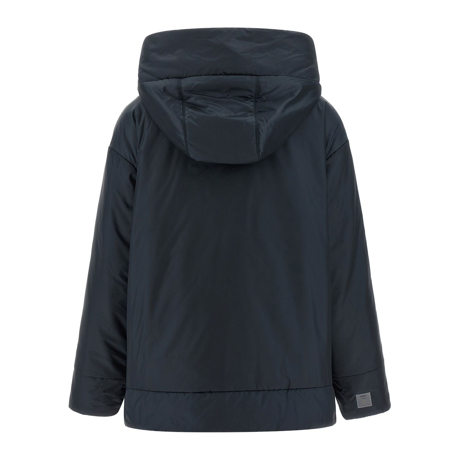 Max Mara Blue Polyester Shell Jacket