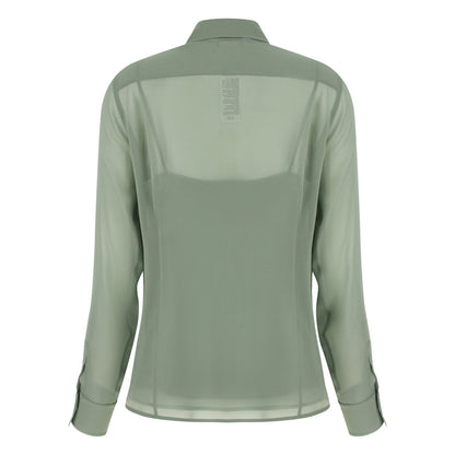 Max Mara Bicolor Silk Blouse