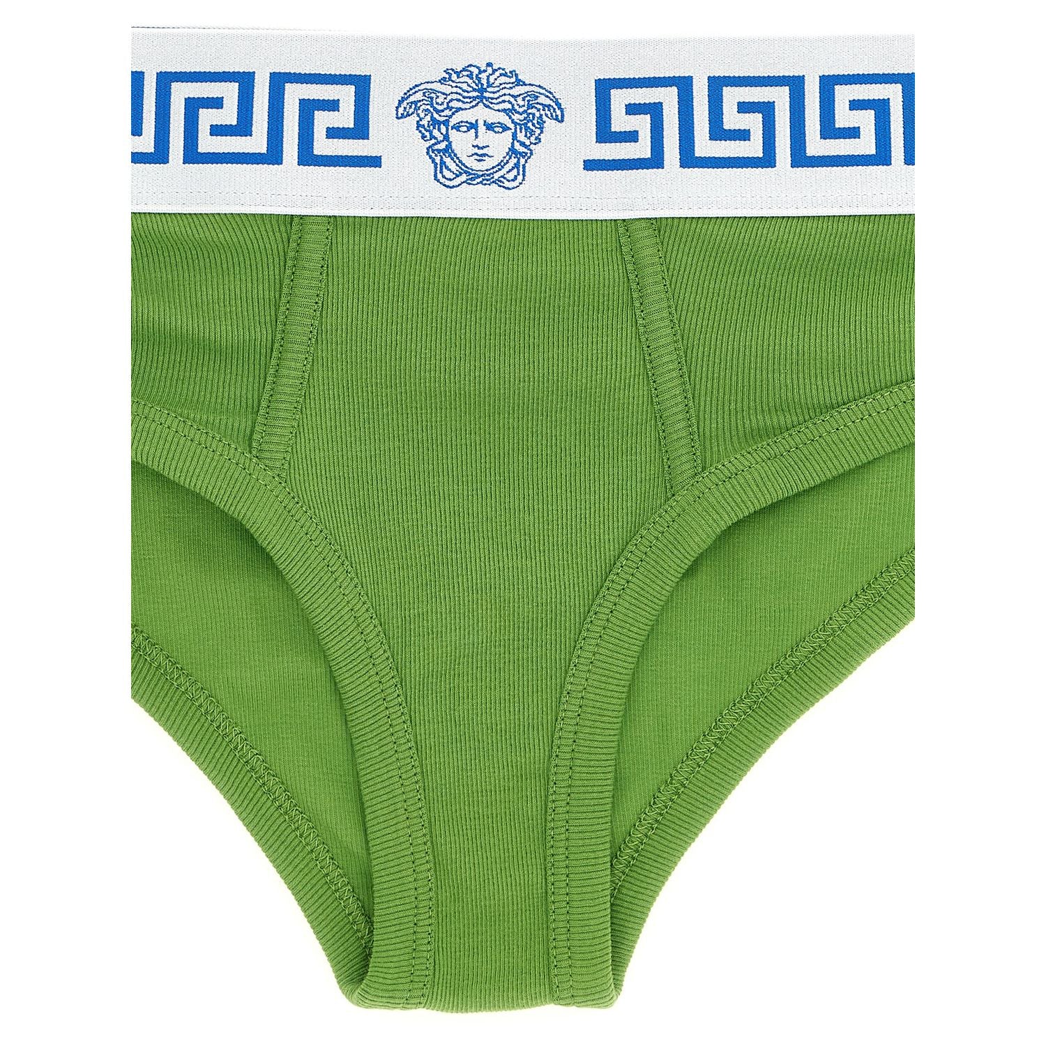 Versace Bicolor Cotton Briefs